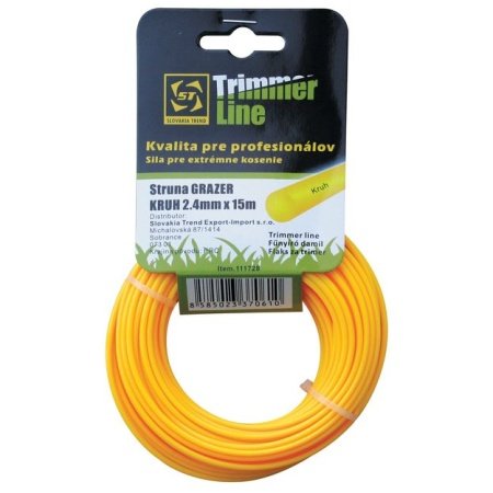 Griešanas aukla Grazer Pro 2,0 mm, L-15 m, apaļa