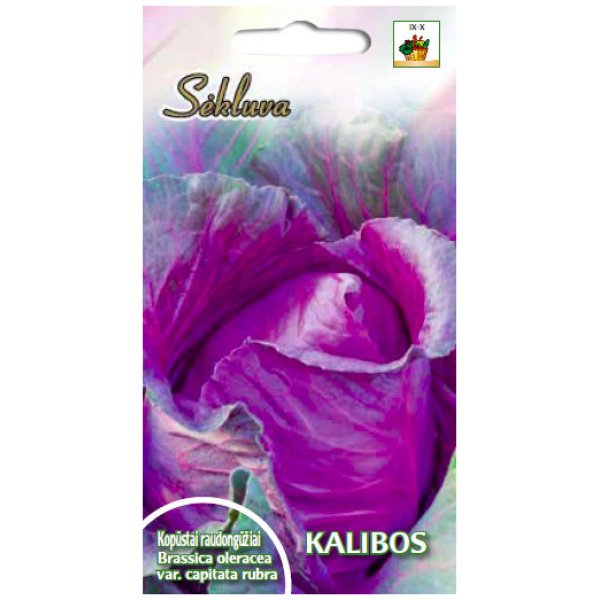 Punane lehtkapsta "Kalibos" 1g