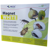 Magnēts balts ripzāģim, dzērvenītei 20x25