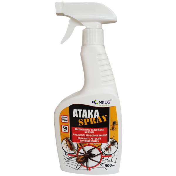 ATAKA SPRAY insekticidas ropojantiems vabzdžiams naikinti, 500 ml