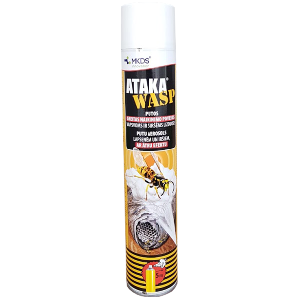 ATAKA Wasp putas ir pret vapsenēm un sirseņiem, 750 ml