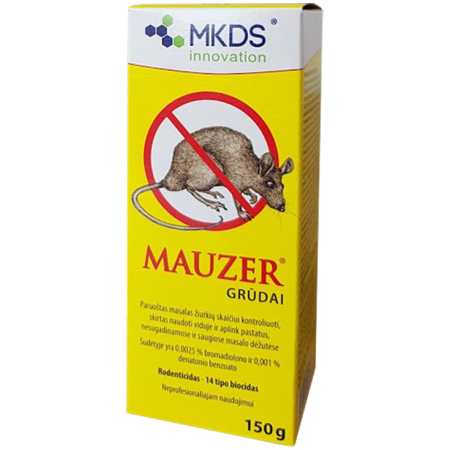 Mauzer grūdai, 150 g