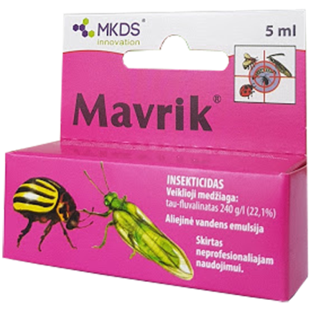 381 Mavrik, 5 ml, insekticidas