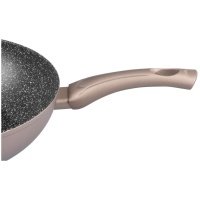Keptuvė Wok MagicHome Coffee Brown Line, 28 cm