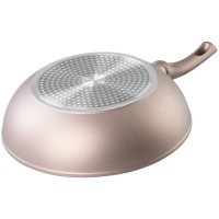 Keptuvė Wok MagicHome Coffee Brown Line, 28 cm