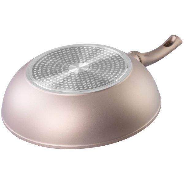 Keptuvė Wok MagicHome Coffee Brown Line, 28 cm