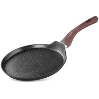 801739 MagicHome Black Marble Line panna, pankūkām, 25 cm