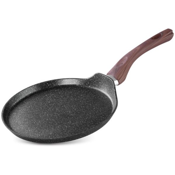 801739 MagicHome Black Marble Line panna, pankūkām, 25 cm