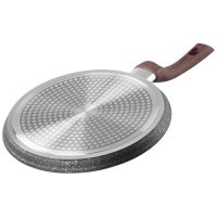 801739_3 MagicHome Black Marble Line panna, pankūkām, 25 cm