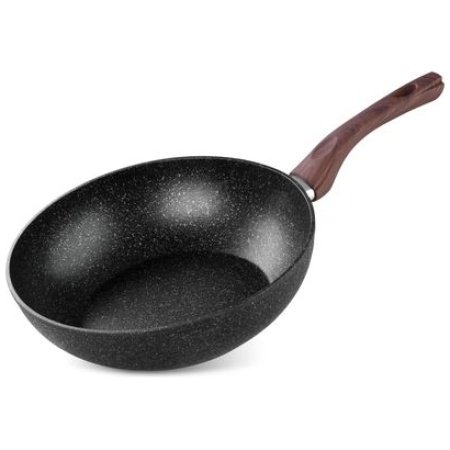 801744 Wok keptuvė MagicHome Black Marble Line, 28 cm
