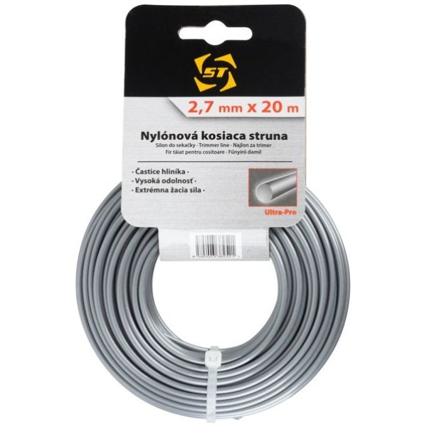 Alulon ADR trimerio valas 2,4 mm, L-20 m, apvalus