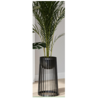Ieliktnis statīvam melns 24cm