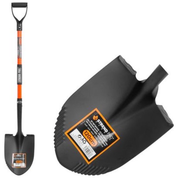 Lāpsta Premium, smaila, ar stikla šķiedras kātu D 1230 mm
