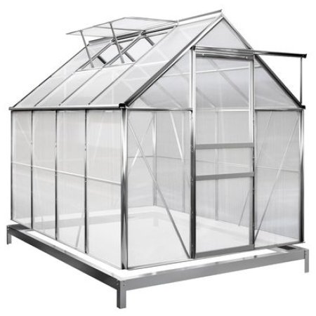 Siltumnīca, Alumīnija, polikarbonāts PC 6 mm, 250x190x195 cm