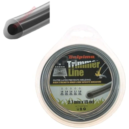 TriCut griešanas līnija 2,70 mm, L-20 m, Trigon extreme, trīsstūrveida