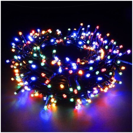 500led-girlianda-spalvota 1000 LED girlianda (MULTI) 72 metrų (pristatymas 7-10 d.d.)