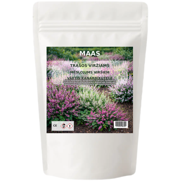 Virziu.png Kompleksinės trąšos viržiams ir erikoms 1 KG bechlorės
