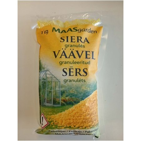 Väävelgraanulid (tehniline väävel) 1 kg