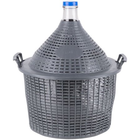 10L stiklinis butelys vynui / stipriesiems gėrimams