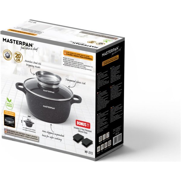 MASTERPAN puodas 20cm, 2,5L , MP-2113