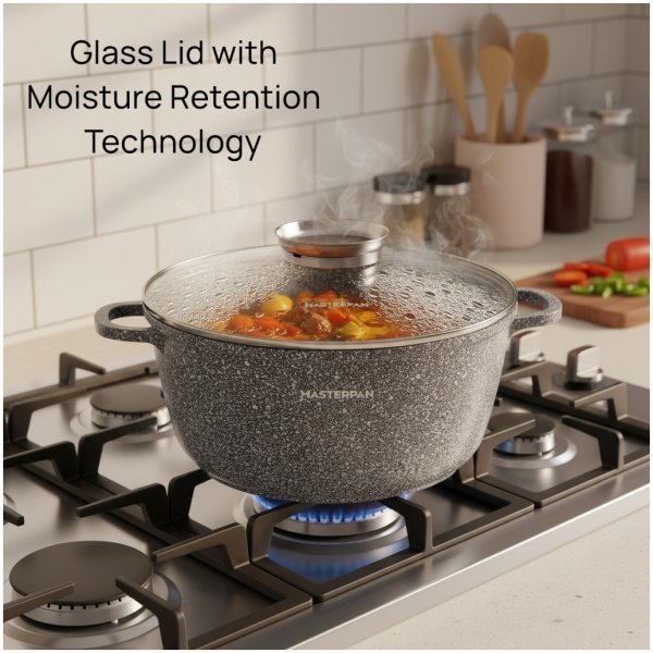 MASTERPAN puodas 26cm, 5,5L, MP-2129