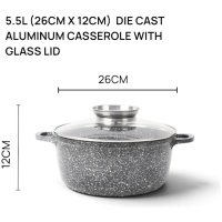 MASTERPAN puodas 26cm, 5,5L, MP-2129