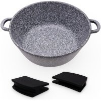 MP-2130.15 MASTERPAN puodas granitinis 28cm, 6,8L . MP-2130
