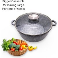 MP-2130.18 MASTERPAN puodas granitinis 28cm, 6,8L . MP-2130