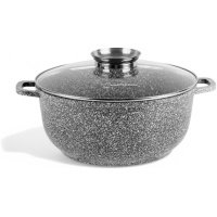 MP-2130.20 MASTERPAN puodas granitinis 28cm, 6,8L . MP-2130