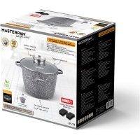 MASTERPAN gilus granitinis puodas 28cm, 10L, MP-2138