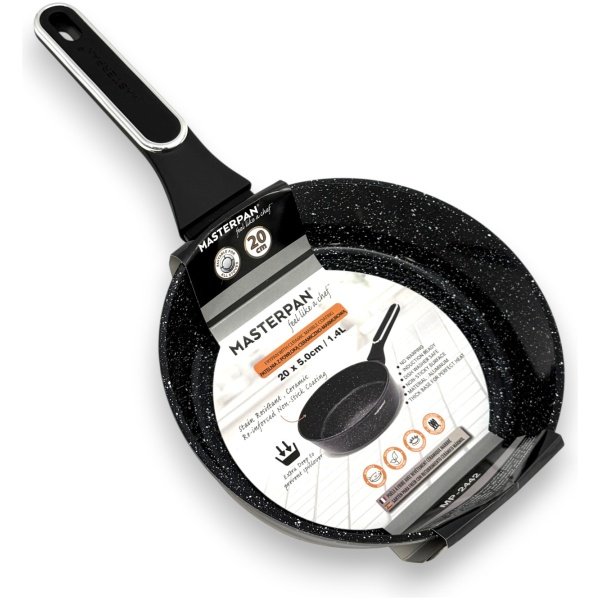 MASTERPAN spausto aliumino keptuvė 24cm, MP-2444