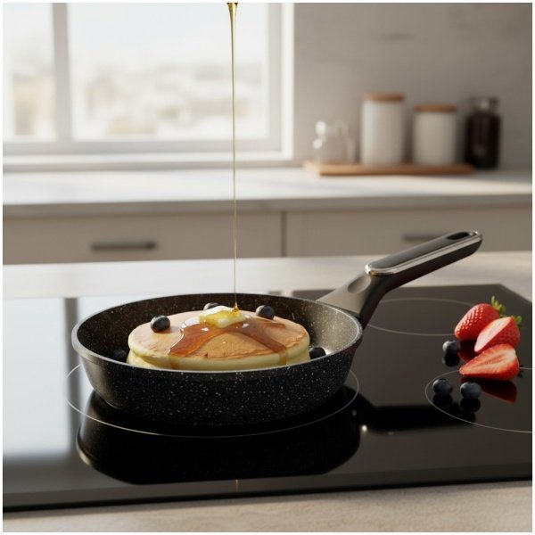 MASTERPAN spausto aliumino keptuvė 24cm, MP-2444