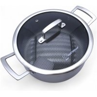 MASTERPAN nerūdijančio plieno puodas 24cm, MP-2701
