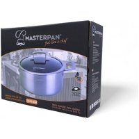 MASTERPAN nerūdijančio plieno puodas 24cm, MP-2701