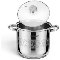 MASTERPAN nerūdijančio plieno puodas 5,3L MP-5143