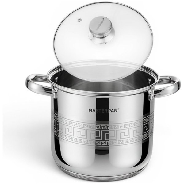 MASTERPAN nerūdijančio plieno puodas 5,3L MP-5143