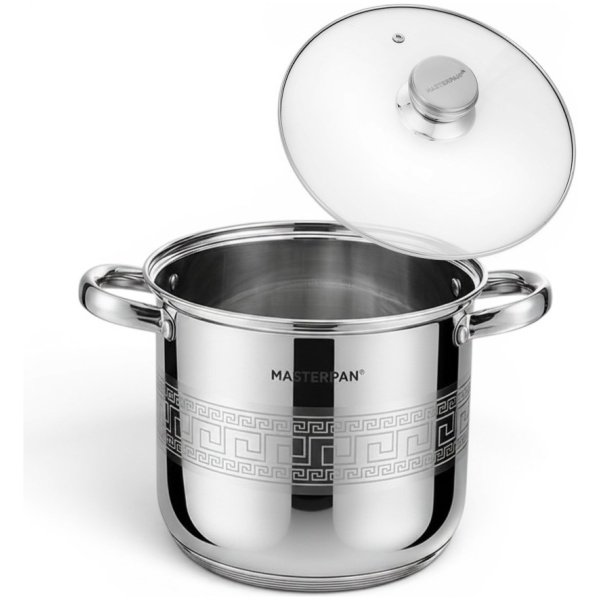 MASTERPAN nerūdijančio plieno puodas 5,3L MP-5143
