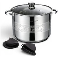 MASTERPAN nerūdijančio plieno puodas 19,3L , 32cm. MP-5149