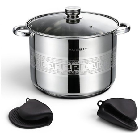 MASTERPAN nerūdijančio plieno puodas 19,3L , 32cm. MP-5149