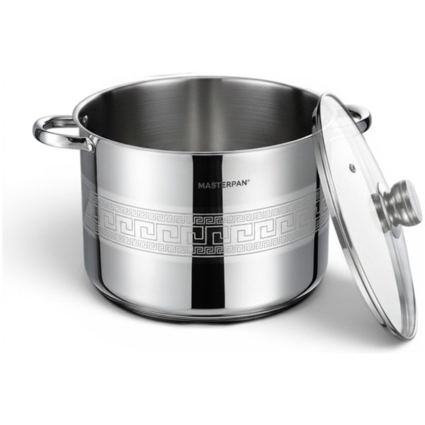 MASTERPAN nerūdijančio plieno puodas 19,3L , 32cm. MP-5149