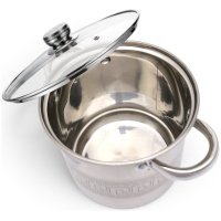 MASTERPAN nerūdijančio plieno puodas 19,3L , 32cm. MP-5149