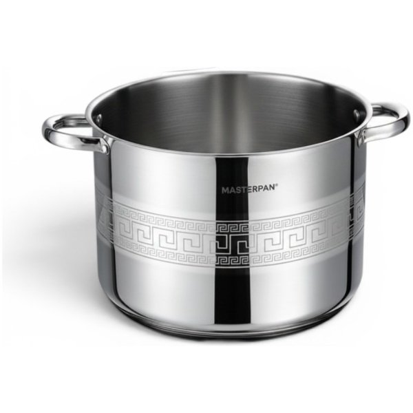 MASTERPAN nerūdijančio plieno puodas 22,7L , 34cm. MP-5150