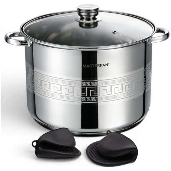 MP-5151.2 MASTERPAN nerūdijančio plieno puodas 25,4L , 36cm. MP-5151