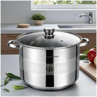 MP-5151.7 MASTERPAN nerūdijančio plieno puodas 25,4L , 36cm. MP-5151