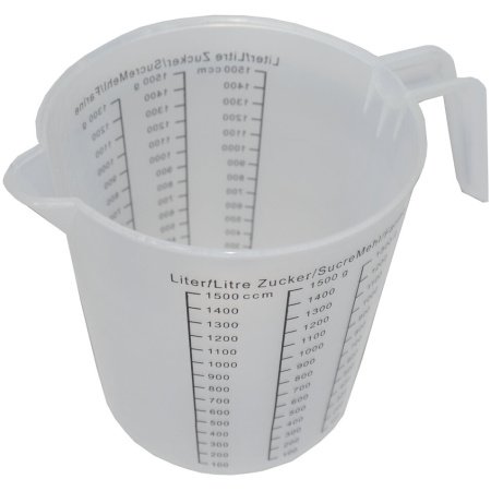 Matavimo indas graduotas 1500ml