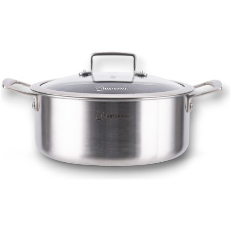MASTERPAN nerūdijančio plieno puodas 24cm, MP-2701